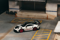 Thumbnail for (PRE-ORDER) Tarmac Works x Minichamps 1:64 Porsche GT3RS MR Special Edition White