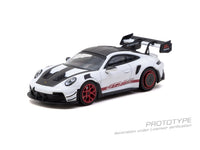Thumbnail for (PRE-ORDER) Tarmac Works x Minichamps 1:64 Porsche GT3RS MR Special Edition White