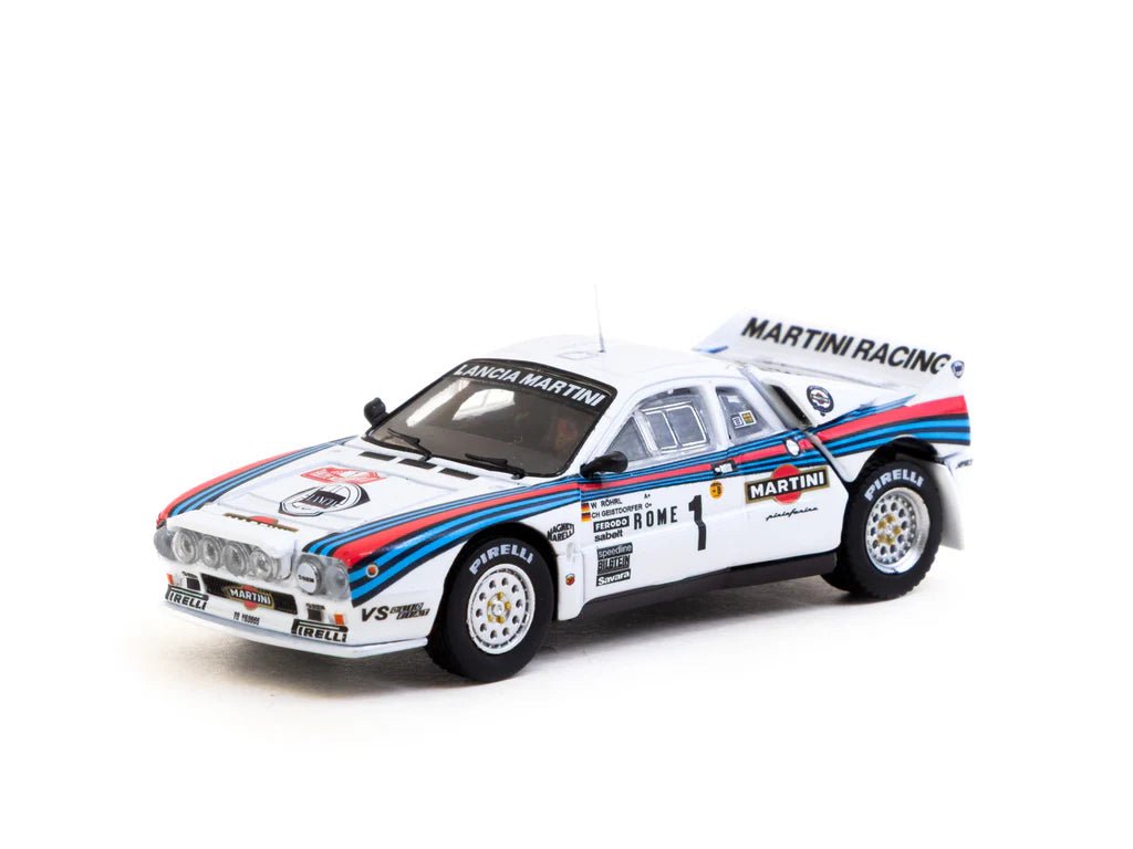 Tarmac Works 1:64 Lancia 037 Rally Monte Carlo 1983 #1 with Tarmac Cards
