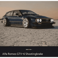 Thumbnail for TPC 1:64 Alfa Romeo GTV6 Shooting Brake Blue