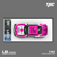 Thumbnail for TPC 1:64 Nissan Silvia S15 LB-Super Silhouette Auto Finesse PINK