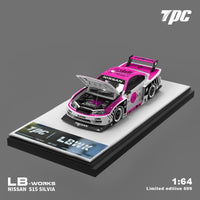 Thumbnail for TPC 1:64 Nissan Silvia S15 LB-Super Silhouette Auto Finesse PINK