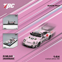 Thumbnail for TPC 1:64 Porsche 911 Ken Block Pink 43 HOONIPIGASUS w Figure