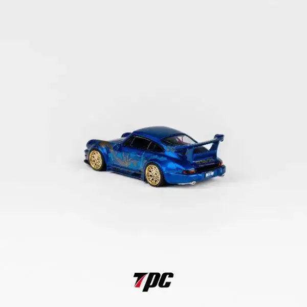 TPC 1:64 RWB Porsche 964 Arowana Livery Transparent Blue