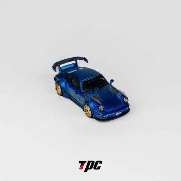 TPC 1:64 RWB Porsche 964 Arowana Livery Transparent Blue