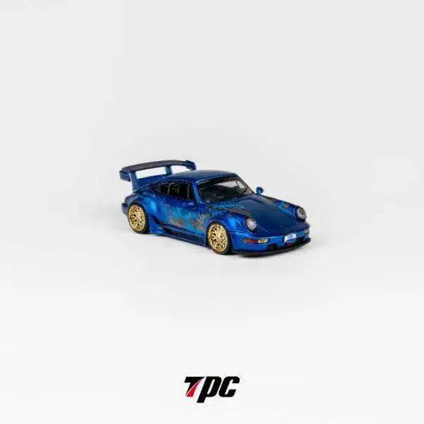 TPC 1:64 RWB Porsche 964 Arowana Livery Transparent Blue