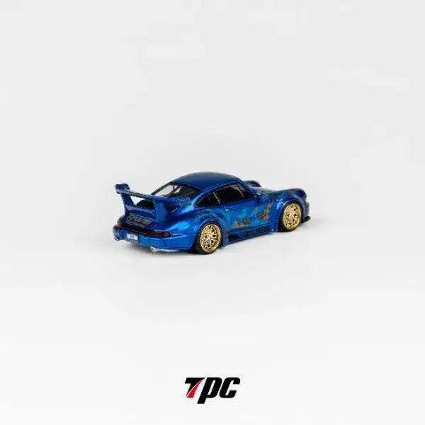 TPC 1:64 RWB Porsche 964 Arowana Livery Transparent Blue