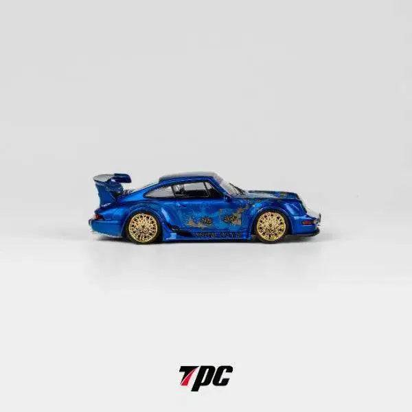 TPC 1:64 RWB Porsche 964 Arowana Livery Transparent Blue