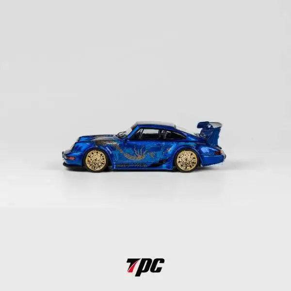 TPC 1:64 RWB Porsche 964 Arowana Livery Transparent Blue