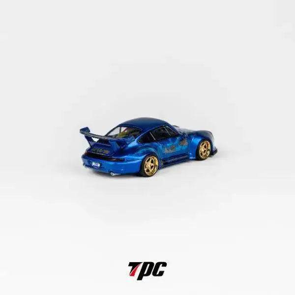 TPC 1:64 RWB Porsche 993 Arowana Livery Transparent Blue