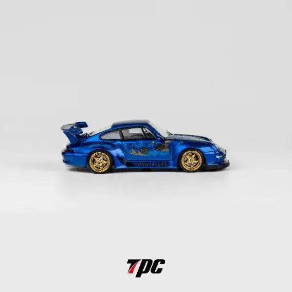 TPC 1:64 RWB Porsche 993 Arowana Livery Transparent Blue