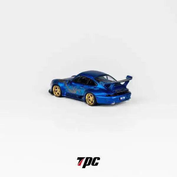 TPC 1:64 RWB Porsche 993 Arowana Livery Transparent Blue