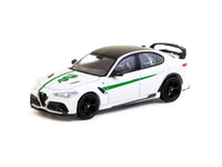 Thumbnail for Tarmac Works 1:64 Alfa Romeo Giulia GTAm – White Green