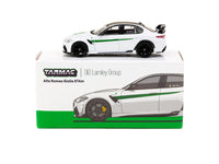 Thumbnail for Tarmac Works 1:64 Alfa Romeo Giulia GTAm – White Green