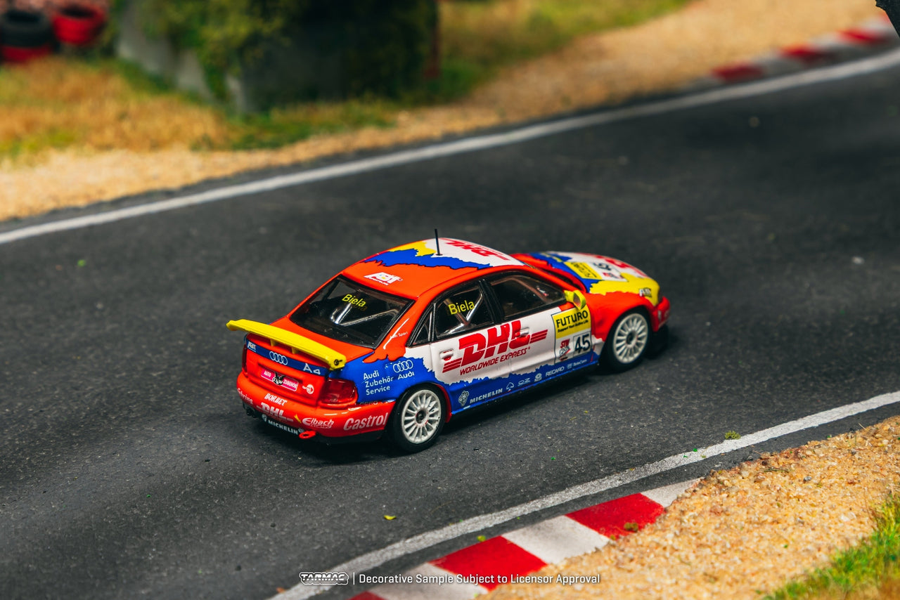 Tarmac Works 1:64 Audi A4 Quattro Super Tourenwagen Cup 1998 Frank Biela