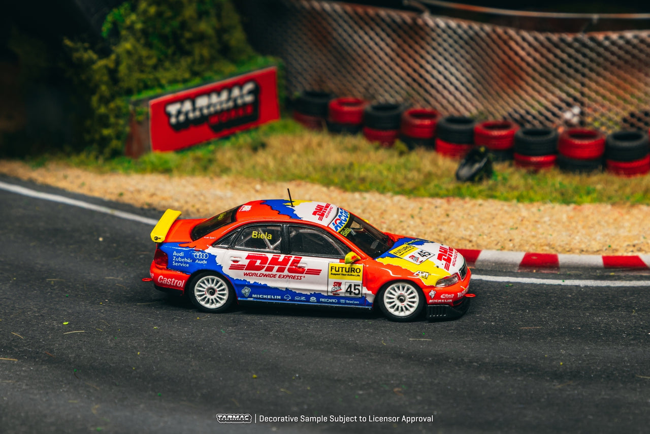 Tarmac Works 1:64 Audi A4 Quattro Super Tourenwagen Cup 1998 Frank Biela