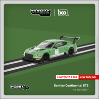 Thumbnail for Tarmac Works 1:64 Bentley Continental GT3, Blancpain GT Series 2018, Testing Livery