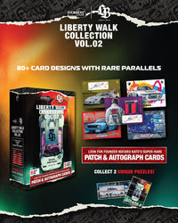 Thumbnail for Tarmac Works 1:64 Collectible Trading Cards Liberty Walk Collection Vol.02