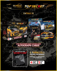 Thumbnail for Tarmac Works 1:64 Collectible Trading Cards Top Secret Capsule 1