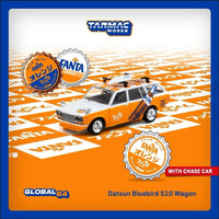 Thumbnail for Tarmac Works 1:64 Datsun 510 Bluebird Wagon FANTA