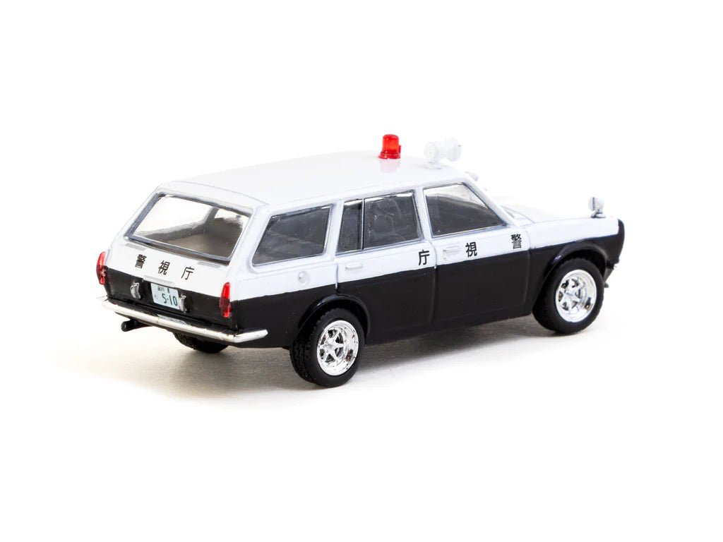 Tarmac Works 1:64 Datsun 510 Bluebird Wagon Jap Police