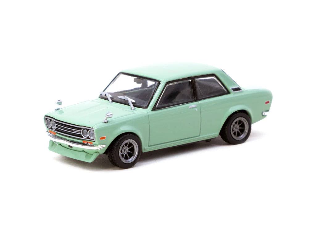 Tarmac Works 1:64 Datsun 510 Light Green