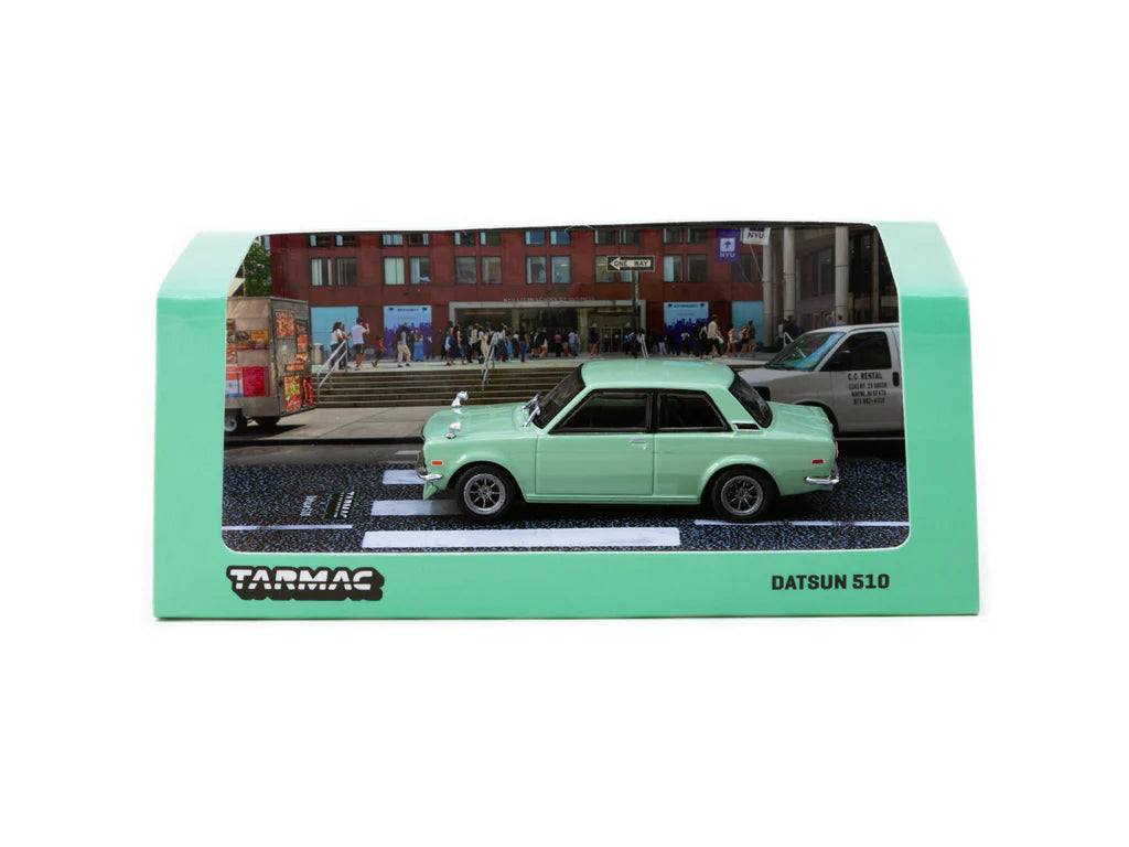 Tarmac Works 1:64 Datsun 510 Light Green