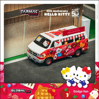 Thumbnail for Tarmac Works 1:64 Dodge Van Hello Kitty