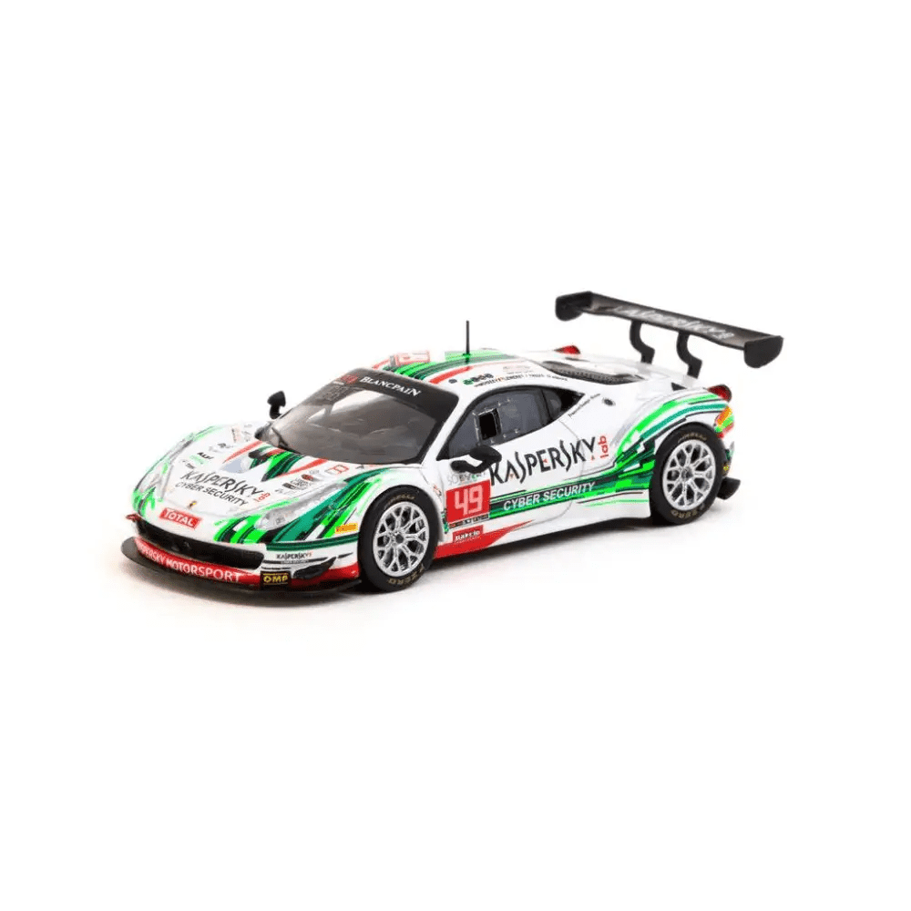 Tarmac Works 1:64 Ferrari 458 Italia GT3 24 hours of Spa 2016 S. Lemeret / R. Aguas / A. Moiseev / D. Rizzo