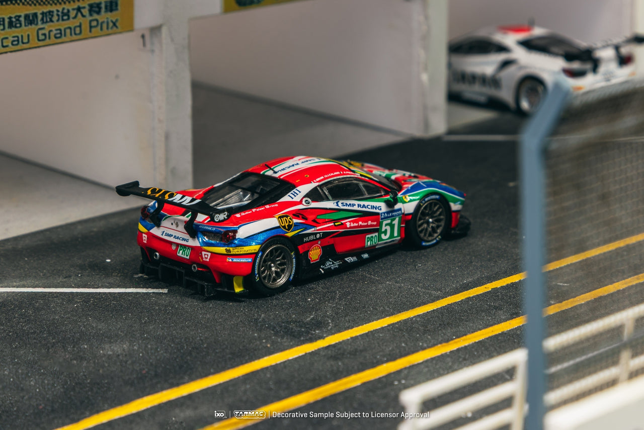 Tarmac Works 1:64 Ferrari 488 GTE, 24h of Le Mans 2016, G. Bruni / J. Calado / A. Pier Guidi