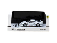 Thumbnail for Tarmac Works 1:64 Ferrari F40 Lightweight – White