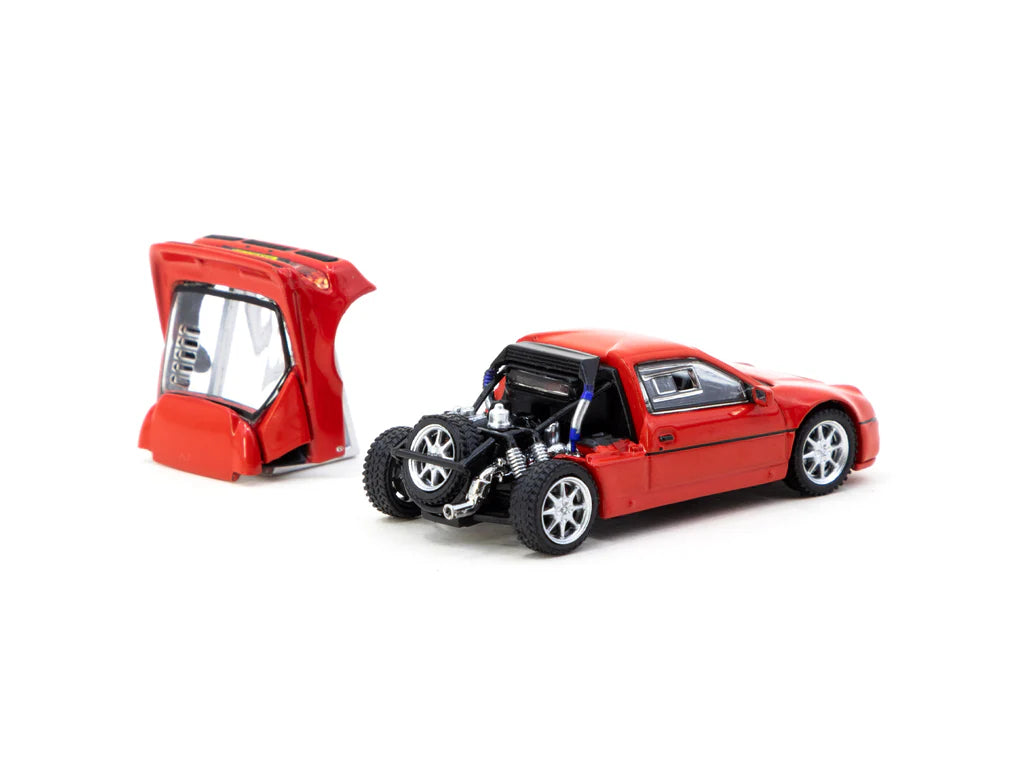 Tarmac Works 1:64 Ford RS200 Red