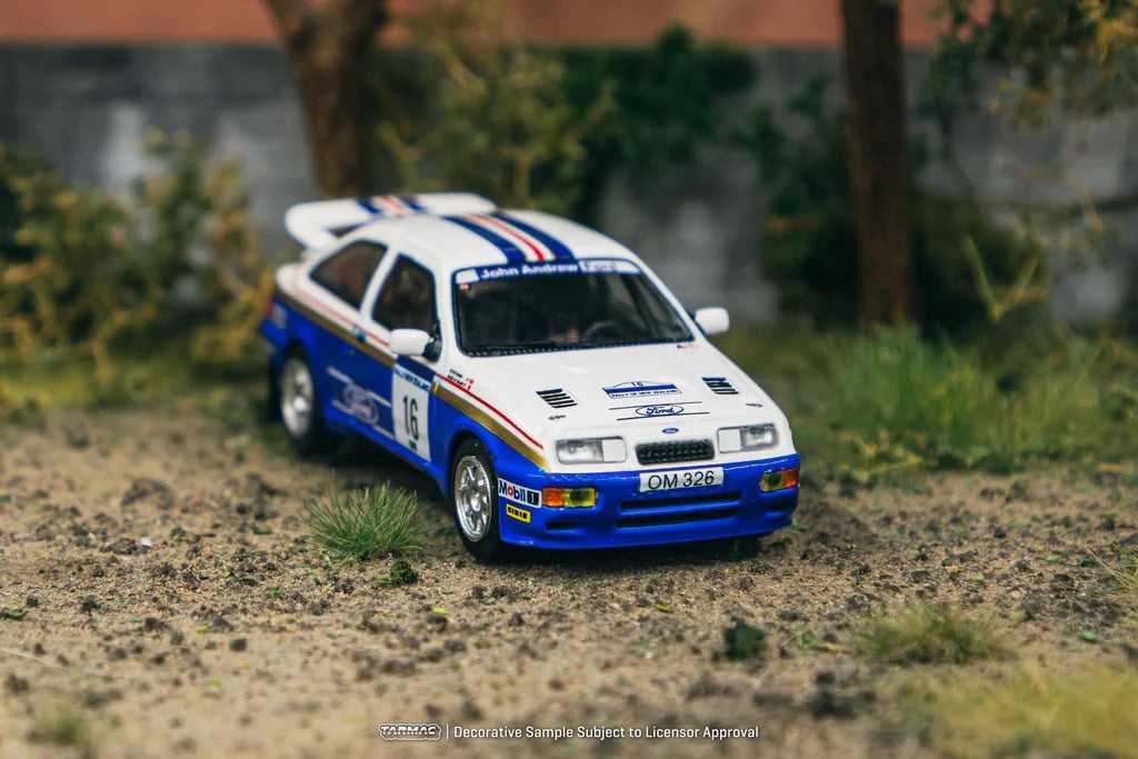 Tarmac Works 1:64 Ford Sierra RS Cosworth Rally of New Zealand 1989