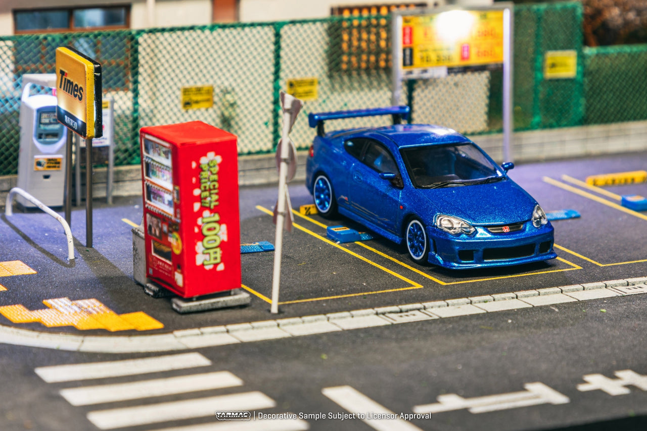 Tarmac Works 1:64 Honda Integra TYPE 2 R DC5 Mugen Metallic Blue