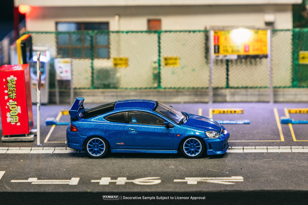 Tarmac Works 1:64 Honda Integra TYPE 2 R DC5 Mugen Metallic Blue