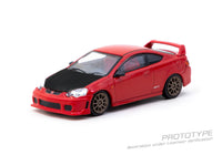 Thumbnail for Tarmac Works 1:64 Honda Integra TYPE R DC5 Custom, Red T64R-TL022-RE