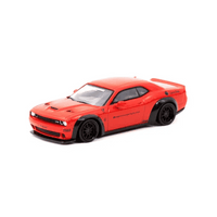 Thumbnail for Tarmac Works 1:64 LB-WORKS Dodge Challenger SRT Hellcat – Red