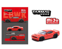 Thumbnail for Tarmac Works 1:64 LB-WORKS Dodge Challenger SRT Hellcat – Red