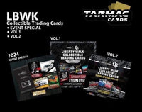 Thumbnail for Tarmac Works 1:64 LBWK Collectible Trading Cards - Event Special, Vol 1, Vol 2