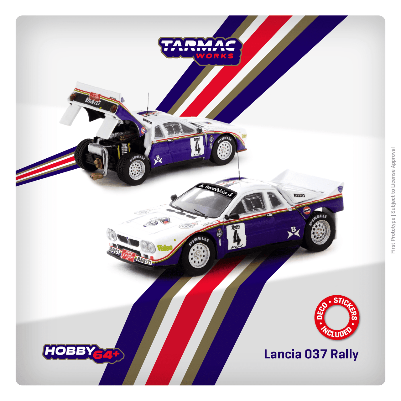 Tarmac Works 1:64 Lancia 037 Rally Rally Costa Brava 1985 #4