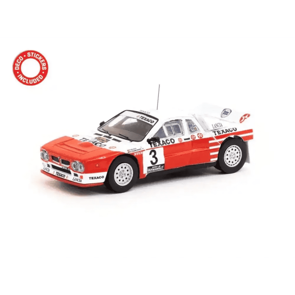 Tarmac Works 1:64 Lancia 037 Rally Van Haspengouw 1985 Winner