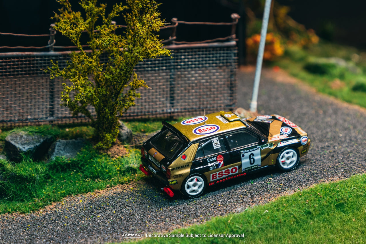 Tarmac Works 1:64 Lancia Delta HF Integrale, ECR Piancavallo Rally 1993 Winner