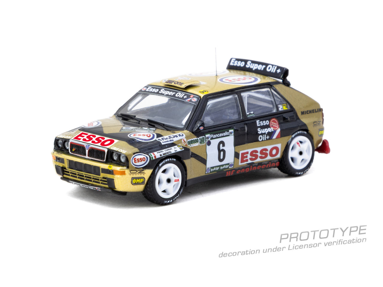 Tarmac Works 1:64 Lancia Delta HF Integrale, ECR Piancavallo Rally 1993 Winner