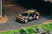 Thumbnail for Tarmac Works 1:64 Lancia Delta HF Integrale, ECR Piancavallo Rally 1993 Winner