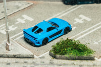 Thumbnail for Tarmac Works 1:64 Mazda RX-7 Veilside Fortune 7 Blue