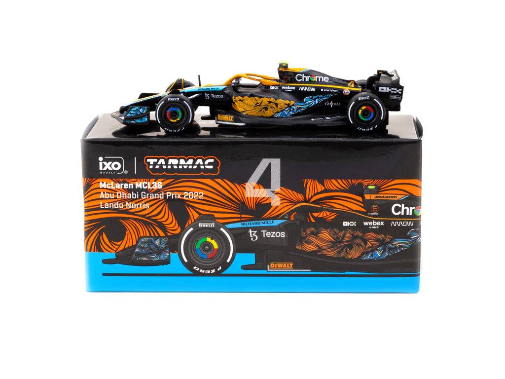 Tarmac Works 1:64 McLaren MCL36 Abu Dhabi Grand Prix 2022 Lando Norris