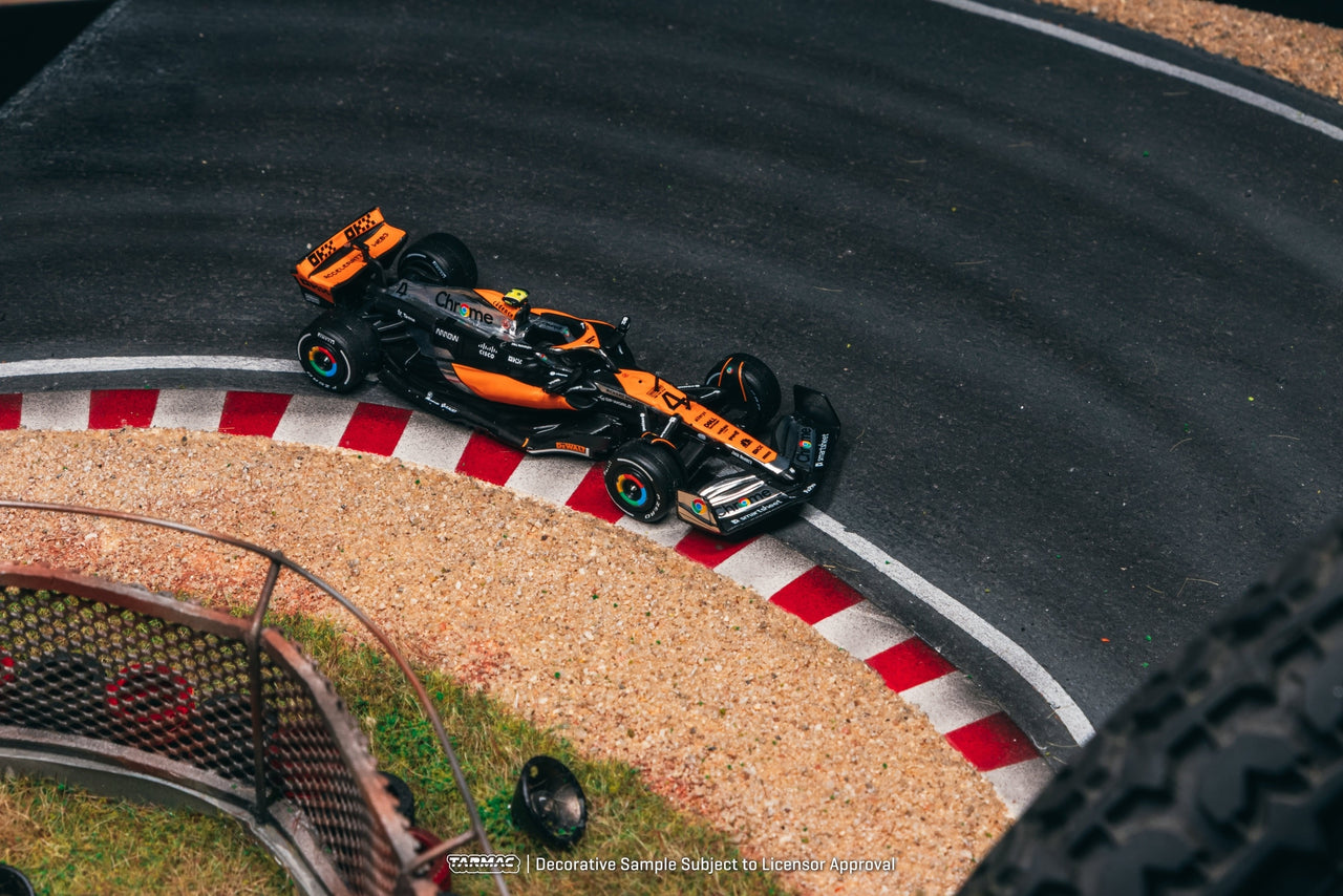 Tarmac Works 1:64 McLaren MCL60, British Grand Prix 2023, Lando Norris