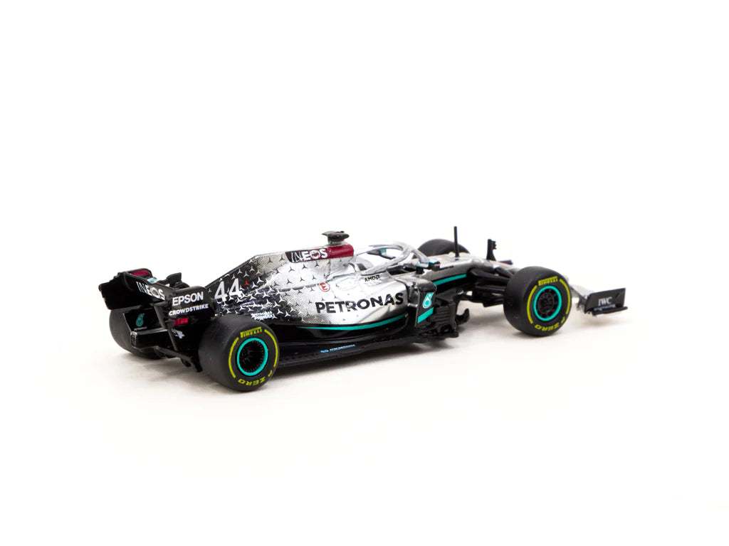 Tarmac Works 1:64 Mercedes-AMG F1 W11 EQ Performance Barcelona Pre Season Testing 2020 Winner Lewis Hamilton