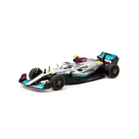 Thumbnail for Tarmac Works 1:64 Mercedes-AMG F1 W13 E Performance Sao Paulo Grand Prix 2022 Lewis Hamilton