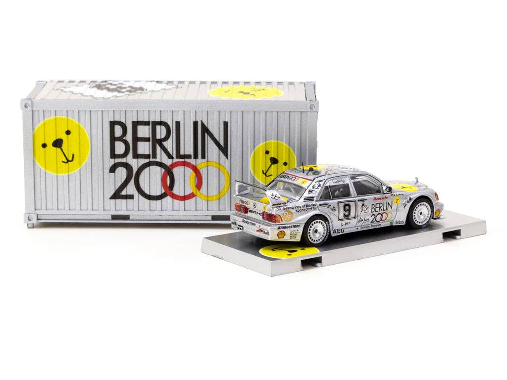 Tarmac Works 1:64 Mercedes-Benz 190 E 2.5-16 Evolution II with Container